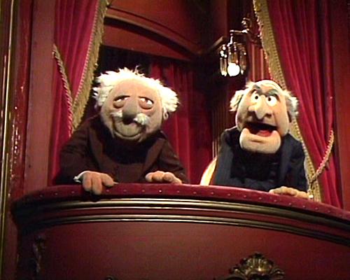 Statler and Waldorf Go to Church