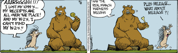 The Grizzwells Comic Strip for March 08, 2023 