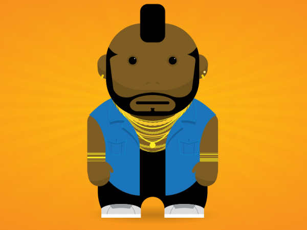 B. A. Baracus (AKA Mr T) by Intrada on Dribbble