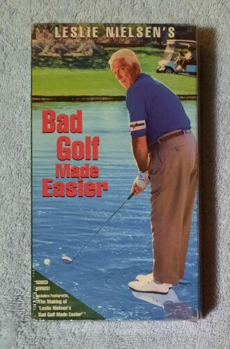 Leslie Nielsen's Bad Golf Made Easy ~ Brand New VHS - Picture 1 of 5