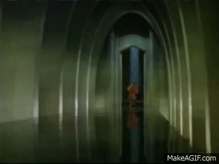 The Cowardly Lion - Running From Oz on Make a GIF