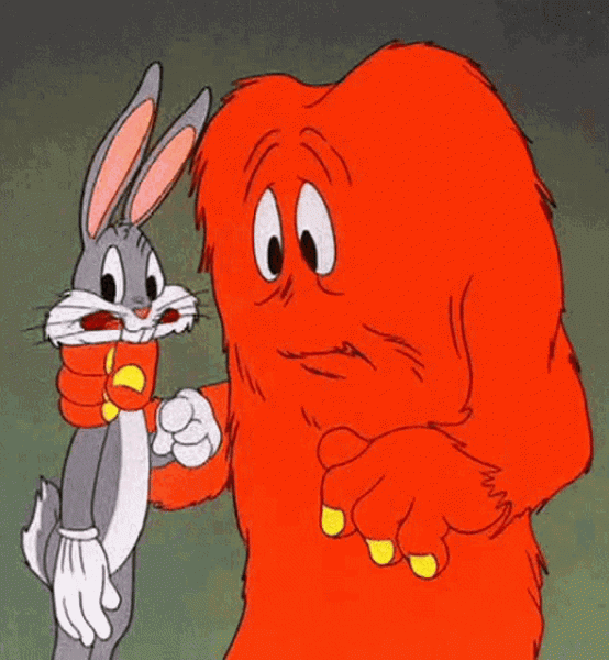 Bugs Bunny Shaking GIF - Bugs Bunny Shaking Choke - Discover & Share GIFs