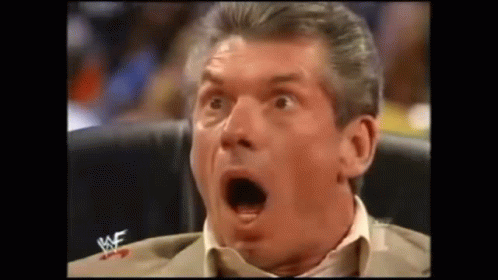 Vince Mcmahon Shocked GIF - Vince Mcmahon Shocked Open Mouth - Discover &  Share GIFs