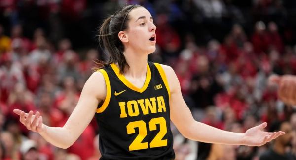 Iowa's Caitlin Clark “OK” After Being Blindsided By Ohio State Fan Storming  the Court Following the Buckeyes' Win Over the Hawkeyes | Eleven Warriors