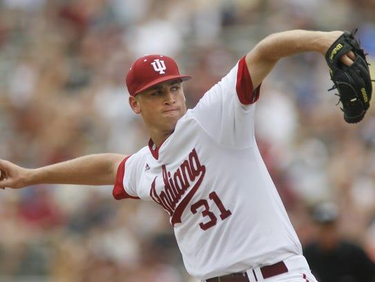 IU's bats got a lot of the attention, but Aaron Slegers