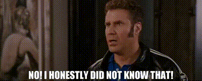 YARN | No! I honestly did not know that! | Talladega Nights: The Ballad of  Ricky Bobby (2006) | Video gifs by quotes | 949cf2ad | 紗