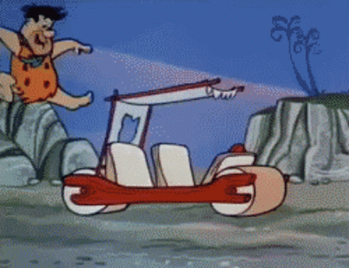 Flintstones Car GIFs | Tenor