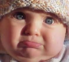 Image result for very sad baby