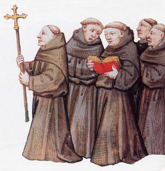 Franciscan-greyfriar-monks | High middle ages, Early middle ages, Medieval