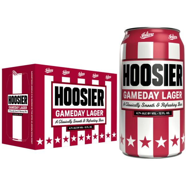 Upland Hoosier Gameday Lager 12pk 12oz Cans 4.7% ABV : Alcohol fast  delivery by App or Online