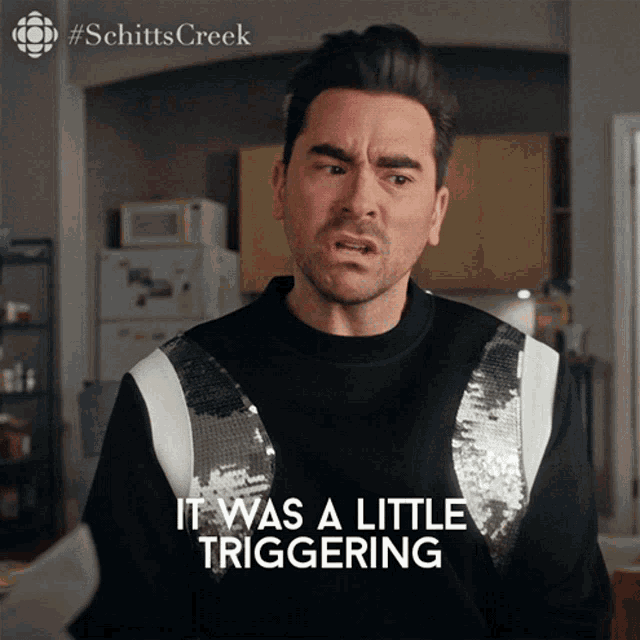 It Was A Little Triggering Traumatizing Dan Levy GIF - It Was A Little  Triggering Traumatizing Dan Levy David - Discover & Share GIFs
