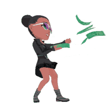 Saquinon Lehie Saqui Throwing Money GIF - SaquinonLehieSaqui ThrowingMoney RainingMoney GIFs