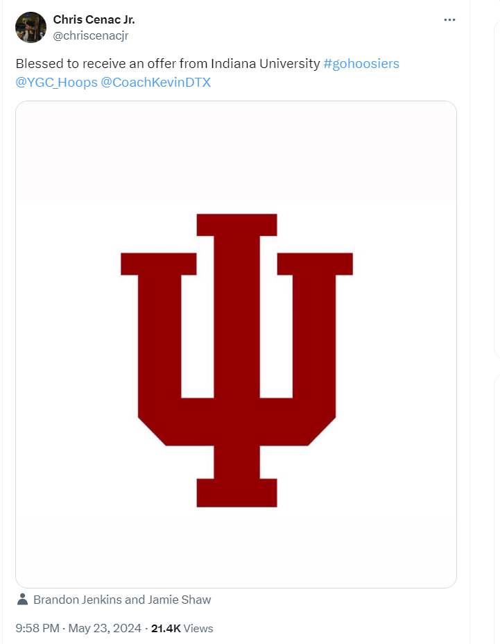 (2025) - (C) Chris Cenac - Indiana Basketball Recruiting Forum ...